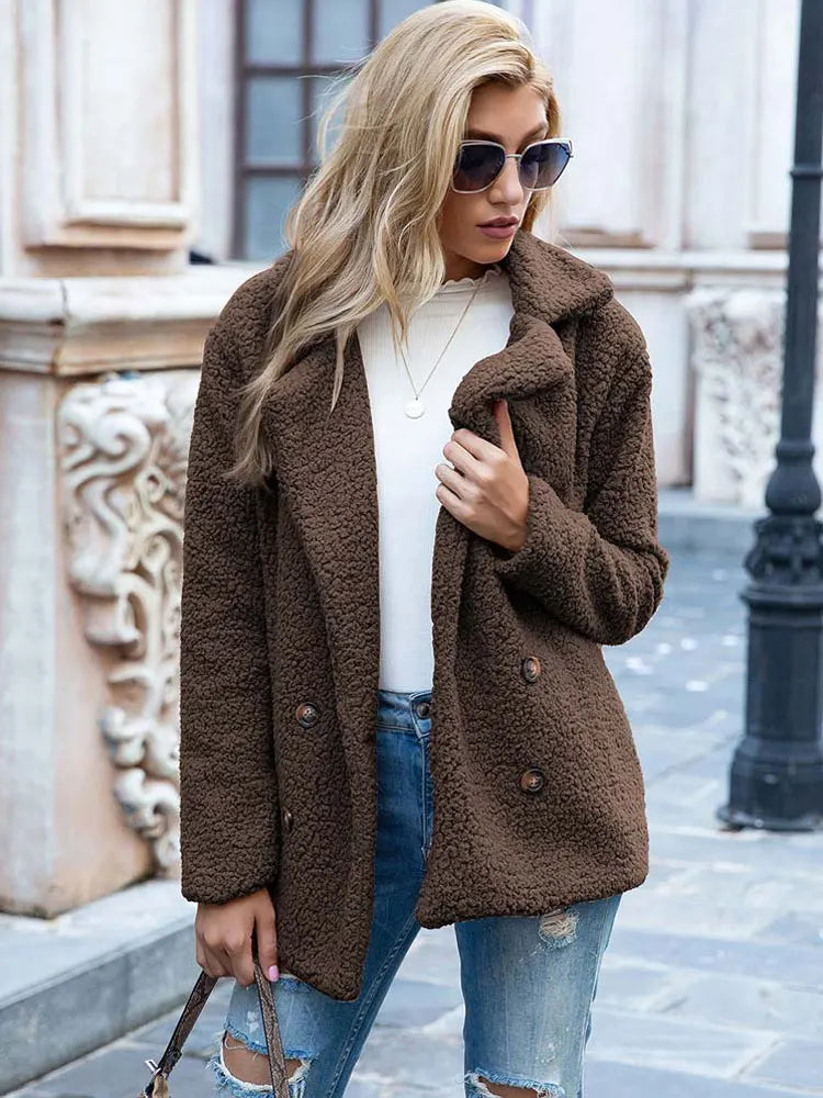 Eva | Faux Fur Jas