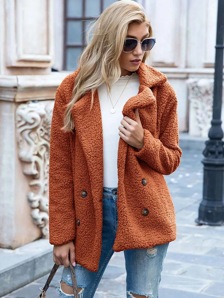 Eva | Faux Fur Jas