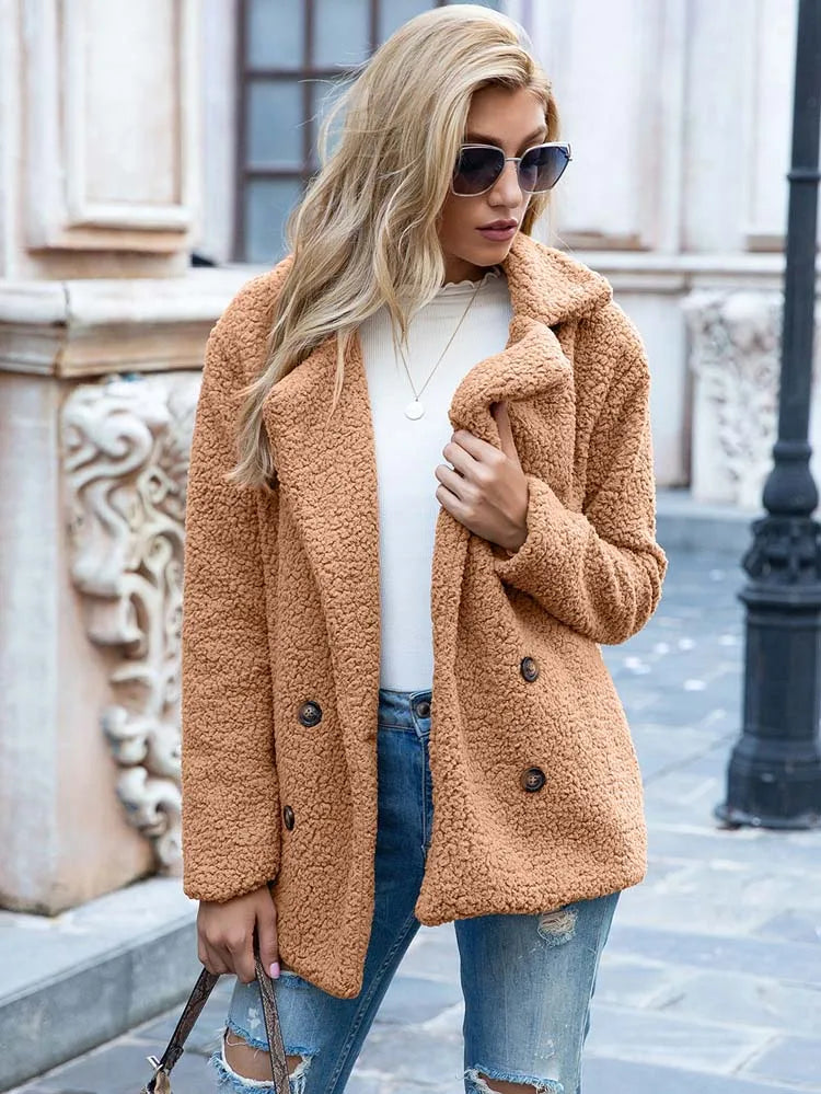 Eva | Faux Fur Jas