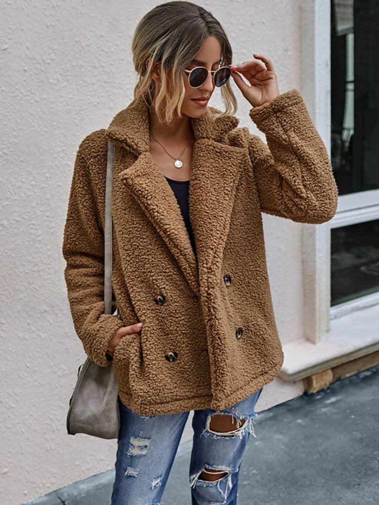 Eva | Faux Fur Jas