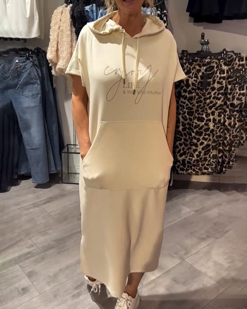Saskia™ | Casual Hoodie Šaty