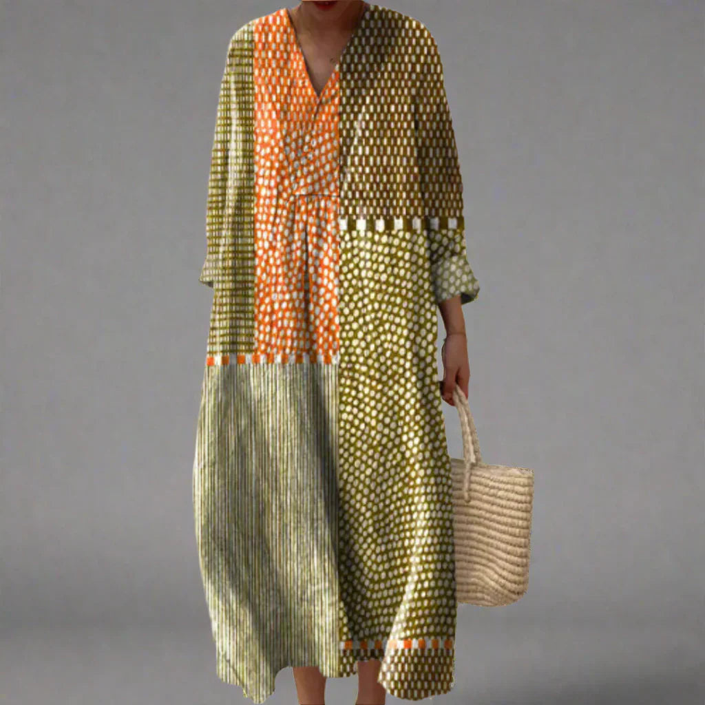 Carla | Elegantní geometrické šaty