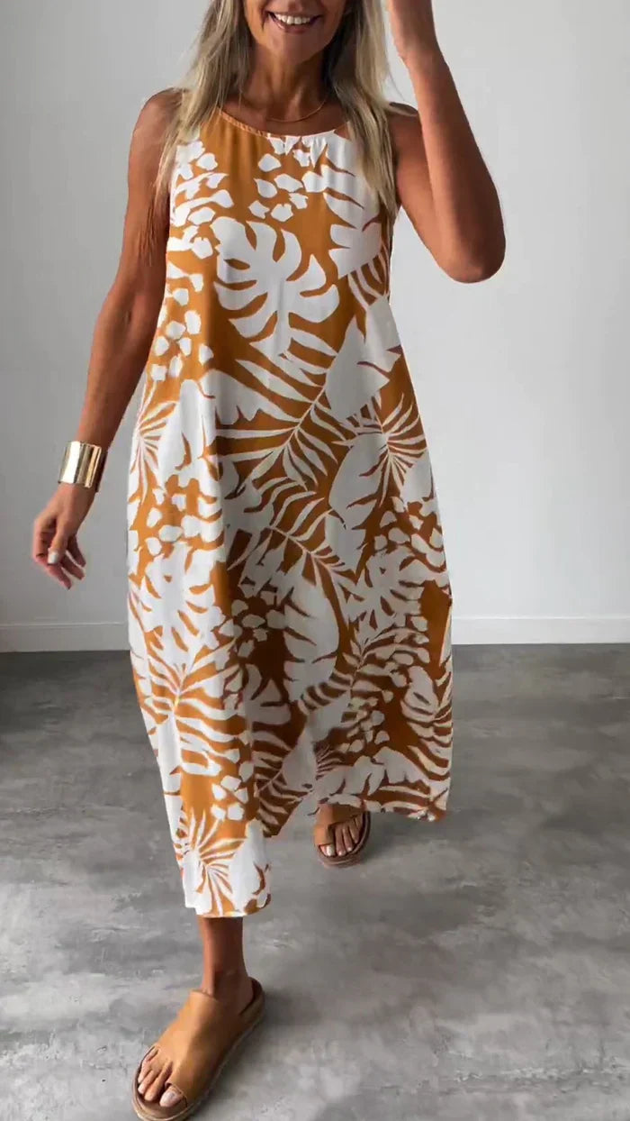 Comfortabele Bloemenjurk