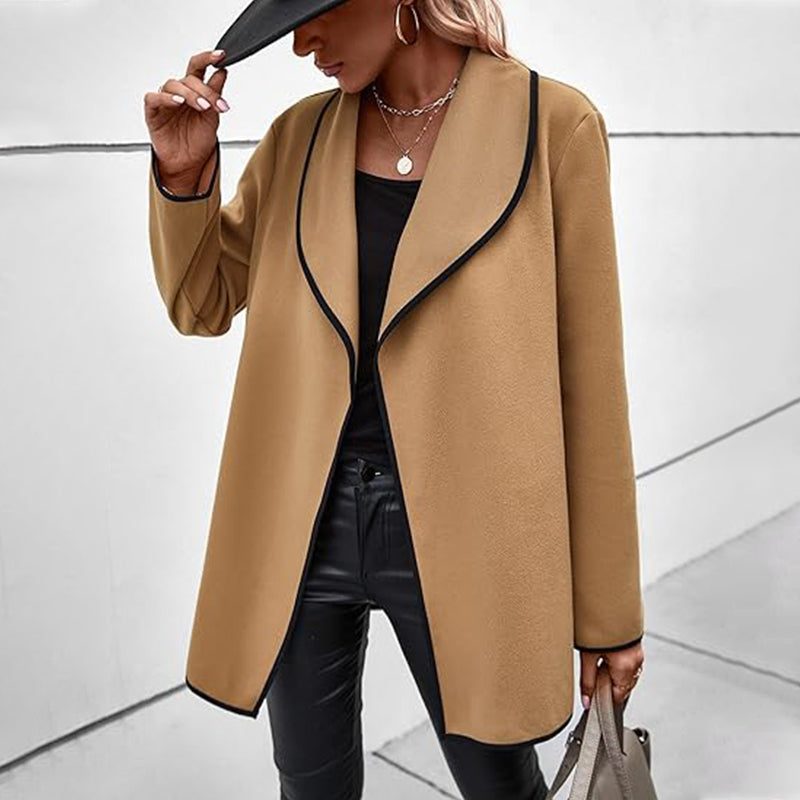 Casual dámský svetr s dlouhým rukávem